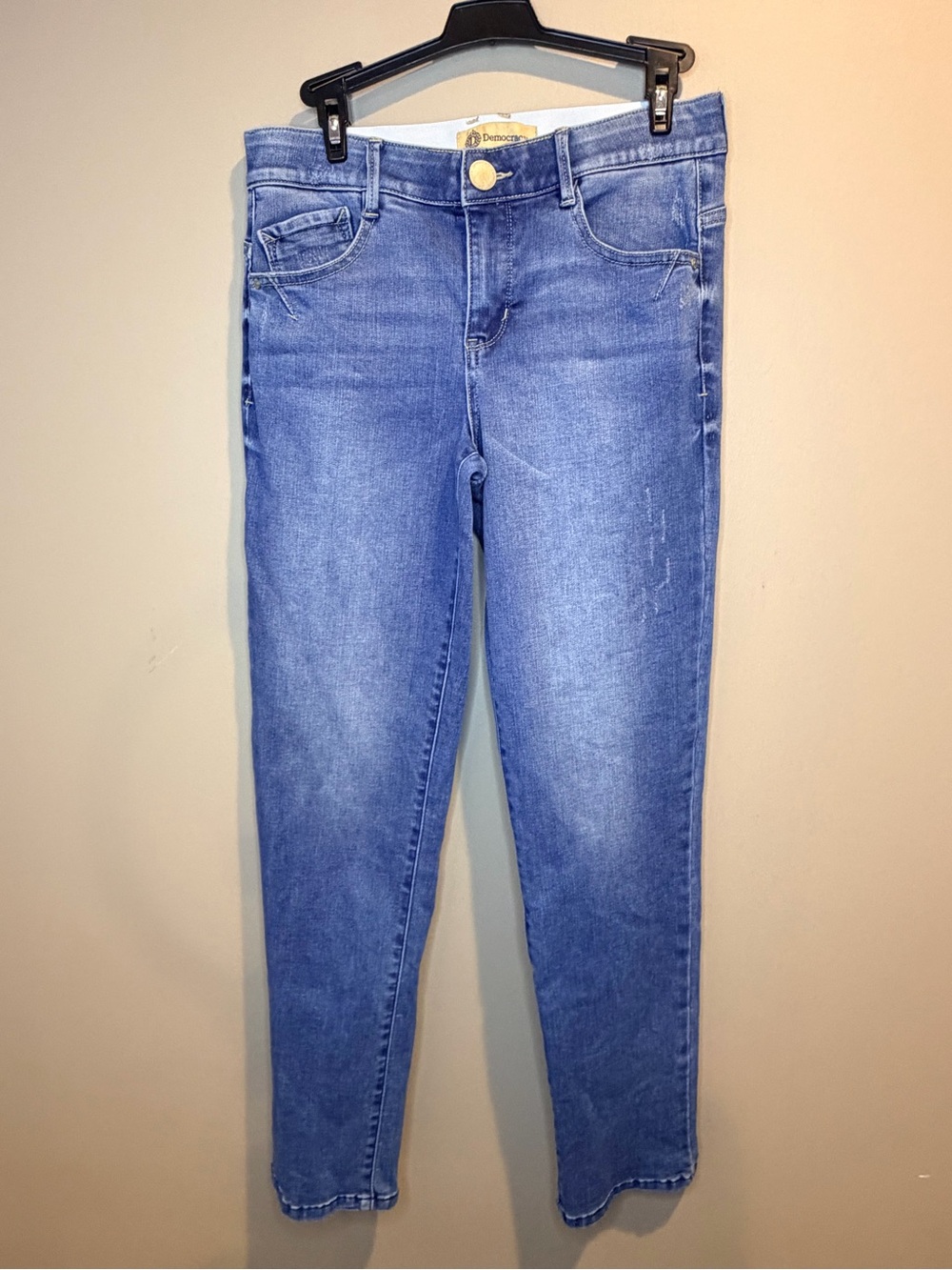 Democracy Skinny Jeans in Medium Blue Wash